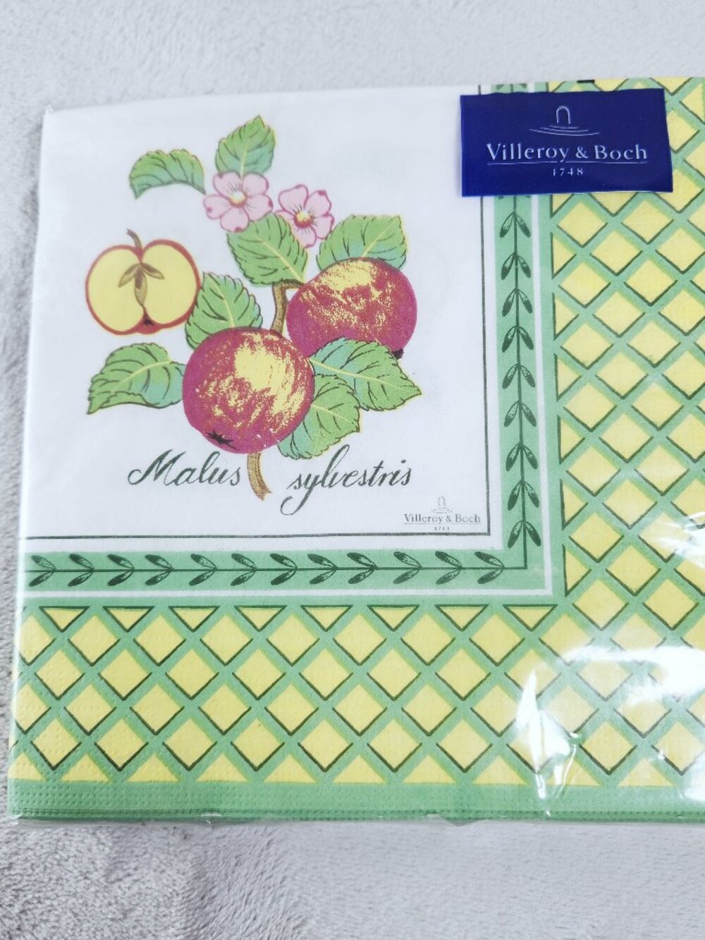 Villeroy & Boch French Garden Luncheon Alfresco Paper 20 Napkins 13 x 13 inch